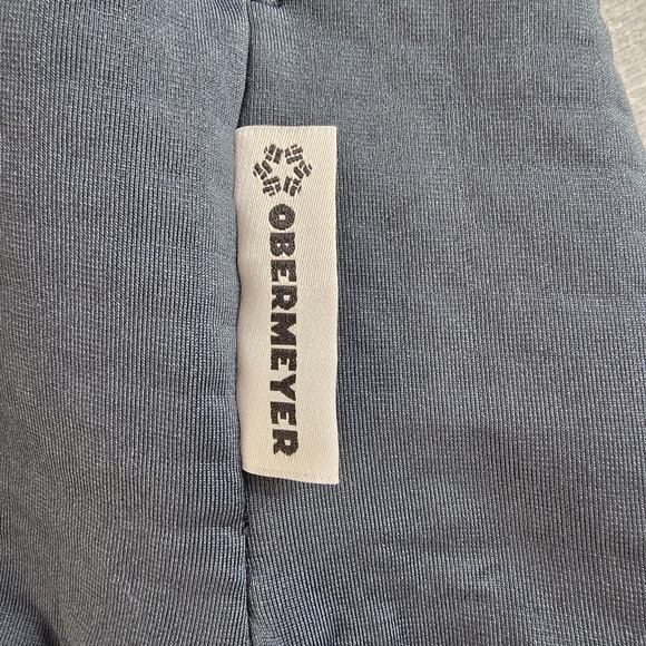 Obermeyer Explorer Tech Crew Sweater Mens M Polartec Power Air Blue Nights NWT - Picture 6 of 14